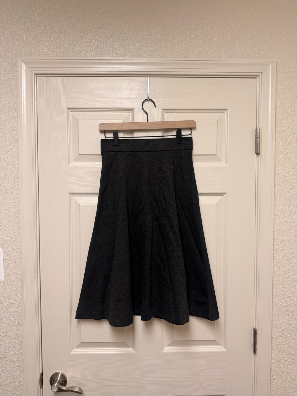 Ann Taylor Black Skater Skirt